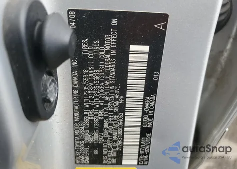 2009 Lexus Rx 350 from USA, damaged, VIN 2T2GK31U69C064053